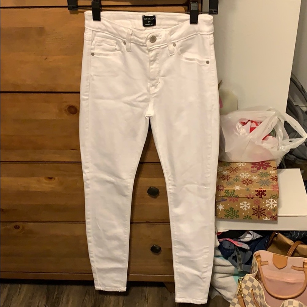 JustBlack pure white jeans